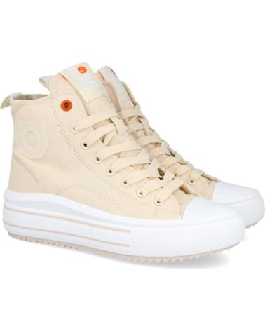 Sportivo-De-Mujer-REFRESH-172722-ZAPATILLAS-ALTAS-DE-LONA-PARA-MUJER-BEIGE