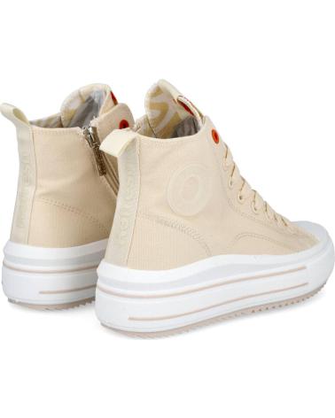Sportivo-De-Mujer-REFRESH-172722-ZAPATILLAS-ALTAS-DE-LONA-PARA-MUJER-BEIGE