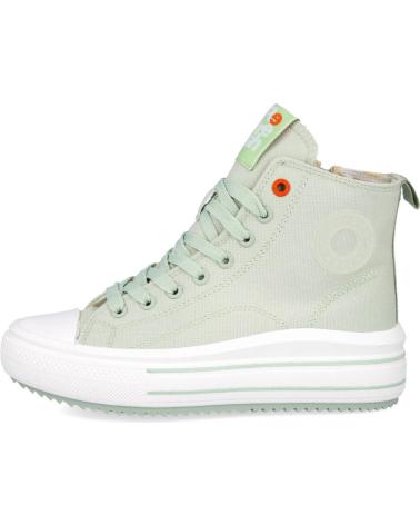 Stivaletti per Donna REFRESH 172722 ZAPATILLAS ALTAS DE LONA PARA MUJER AQUA