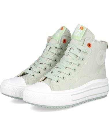 Stivaletti per Donna REFRESH 172722 ZAPATILLAS ALTAS DE LONA PARA MUJER AQUA