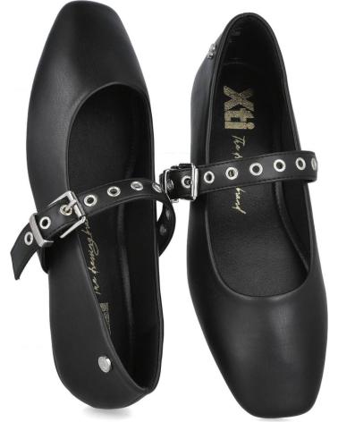 Scarpe-De-Mujer-XTI-144021-BAILARINAS-DE-MUJER-NEGRO