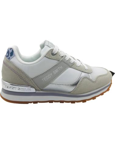 Sportivo per Donna TEDDY SMITH ZAPATILLA SNEAKERS MUJER TEDDY SMIHT 120118 BLANCO