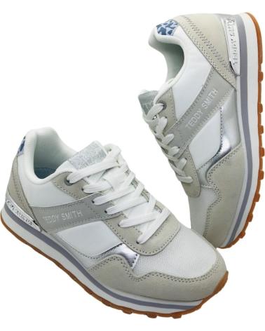 Sportivo per Donna TEDDY SMITH ZAPATILLA SNEAKERS MUJER TEDDY SMIHT 120118 BLANCO