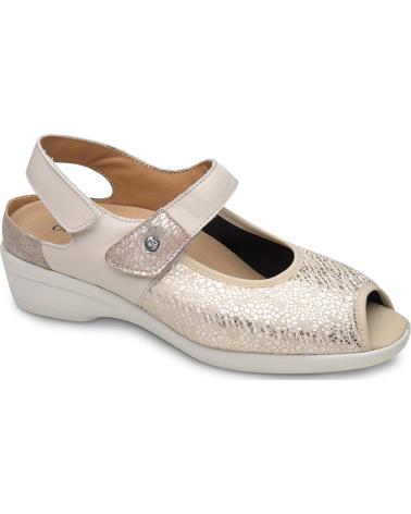 Sandalias de Mujer CALZAMEDI SANDALIAS ORTOPEDICAS 0784 DEDOS MARTILLO BEIGE