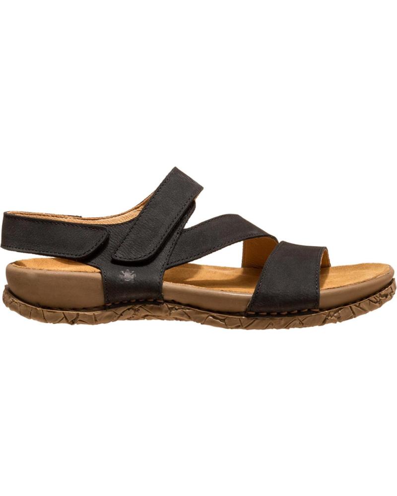 Sandalias de Mujer EL NATURALISTA SANDALIAS 5860 TABERNAS BLACK 
