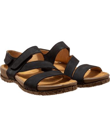 Sandalias de Mujer EL NATURALISTA SANDALIAS 5860 TABERNAS BLACK 
