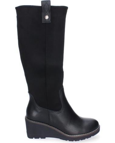 Botas de Mulher PUNTOSALAO BOTAS ALTAS DE CUNA COMODA PARA MUJER COLOR NEGRO VR3-523 VARIOS COLORES