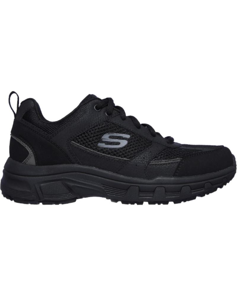 Scarpe-Sport-De-Hombre-SKECHERS-DEPORTIVOS-RELAXED-FIT-OAK-CA-NEGRO