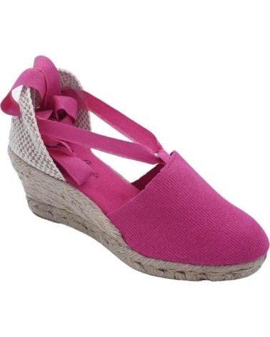 Sandali per Donna SEVILLAS ALPARGATAS CUNA CINTAS CARMEN GARCIA VARIOS 900 FUCSIA