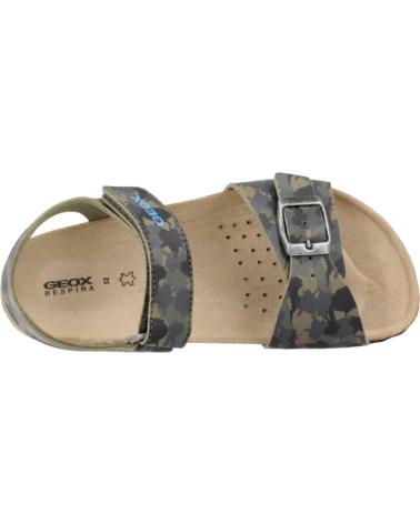 Sandali per Bambino GEOX SANDALIAS NINO MODELO J GHITA BOY COLOR VERDE C0483