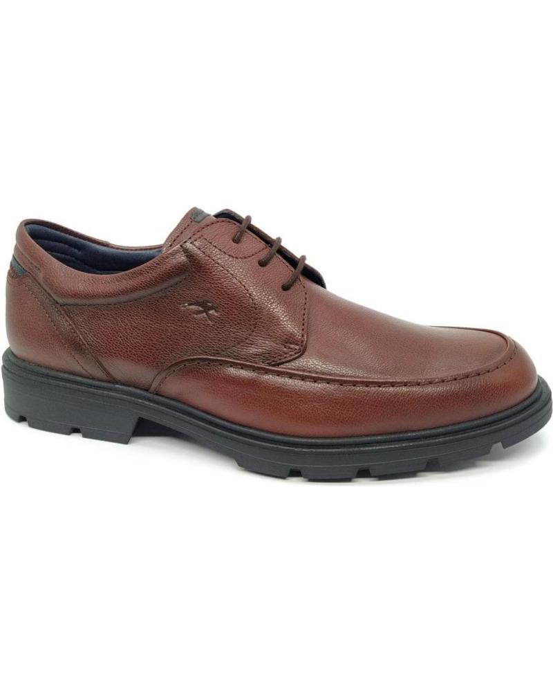 Sapatos de Homem FLUCHOS ZAPATO DE CORDONES FREDY F1607 CUERO MARRóN