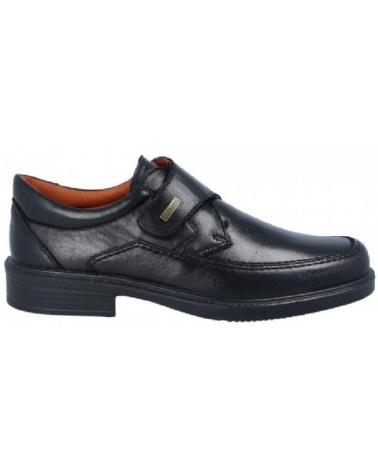 Zapatos de Hombre LUISETTI  ZAPATOS HOMBRE VELCRO PIEL 0108 CORDERO NEGRO VARIOS COLORES NEGRO