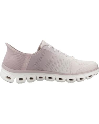 SKECHERS ZAPATILLAS MUJER MODELO GLIDE-STEP - EXCITE COLOR ROSA MVE