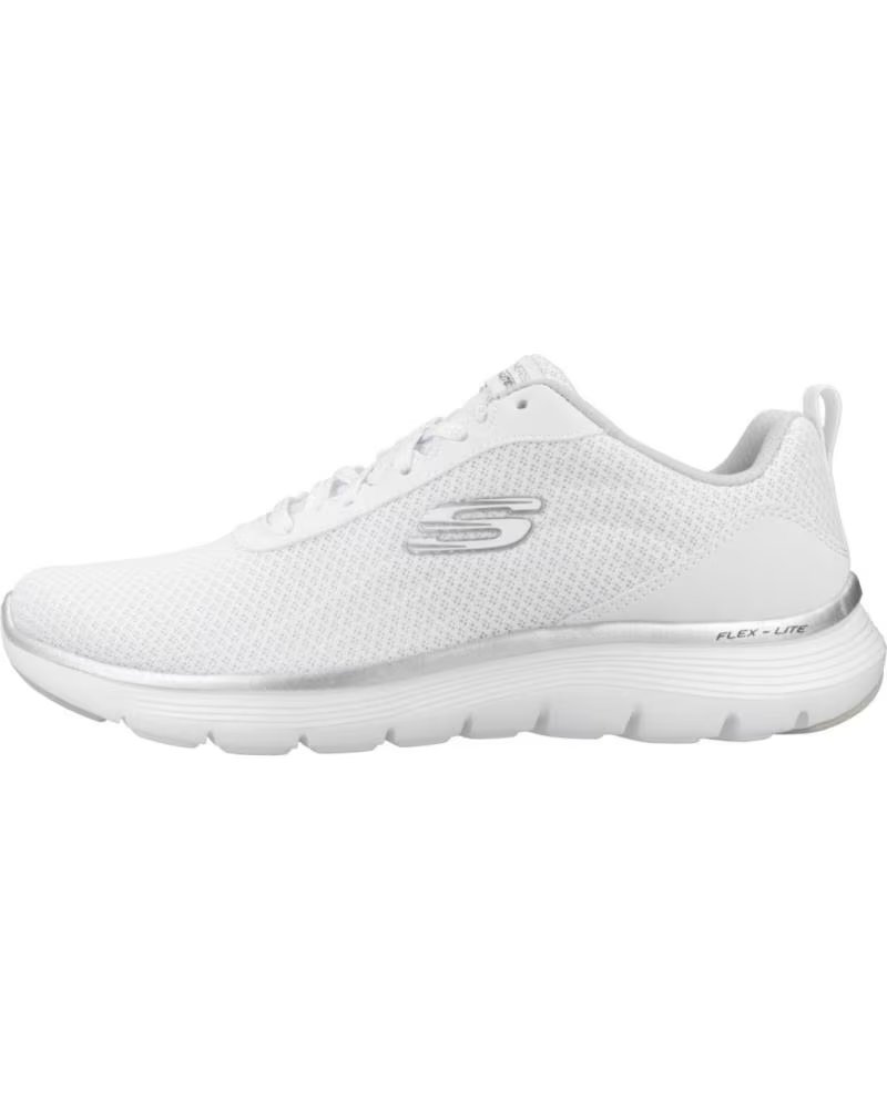 SKECHERS ZAPATILLAS RUNNING 150206 EN COLOR PARA MUJER BLANCO