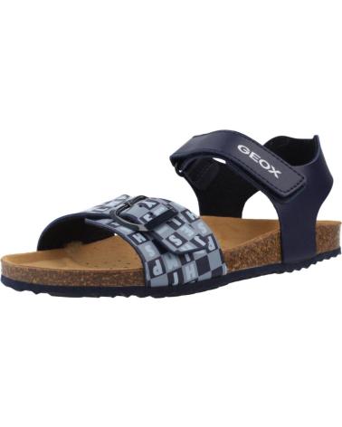 Sandali per Bambina e Bambino GEOX SANDALIAS NINO MODELO J GHITA BOY COLOR AZUL C0693