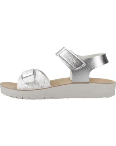 Sandali per Bambina GEOX SANDALIAS NINA MODELO J SANDAL COSTAREI GI COLOR PLATA C0434