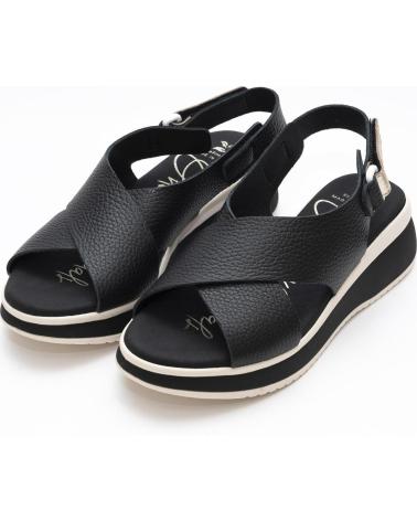 Zapatos de Mujer OH MY SANDALS - SANDALIA MARTA - MUJER PIEL NEGRO