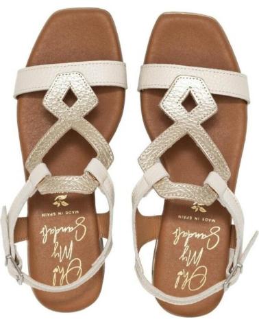 Sandalias de Mujer OH MY SANDALS SANDALIA MUJER ELSA 5345 BEIGE