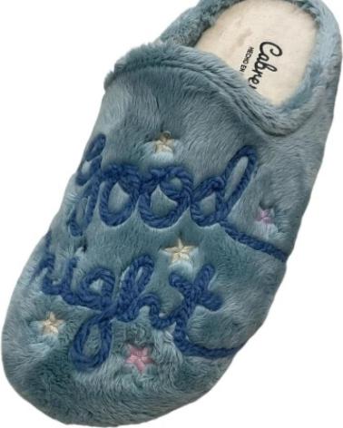 Pantufas-De-Mujer-CABRERA---ZAPATILLAS-CASA-MUJER-MOD-3184-MENTA-AZUL