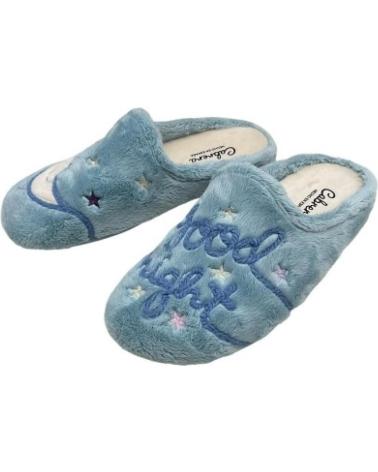 Pantufas-De-Mujer-CABRERA---ZAPATILLAS-CASA-MUJER-MOD-3184-MENTA-AZUL