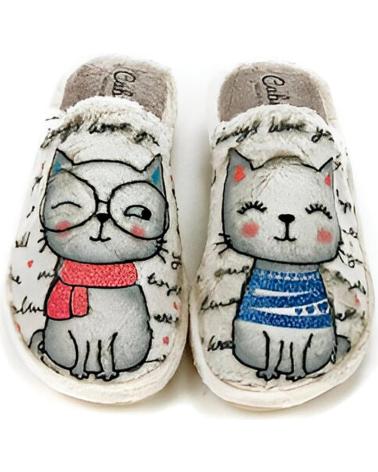Pantofole-De-Mujer-CABRERA---ZAPATILLAS-CASA-MUJER-GATITOS-ESPECIAL-PARQUET-MOD-2453-24-BEIGE