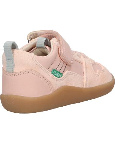 Esportes  de Menina KICKERS 972580-10 KICKFRESHI 131 ROSE CLAIR