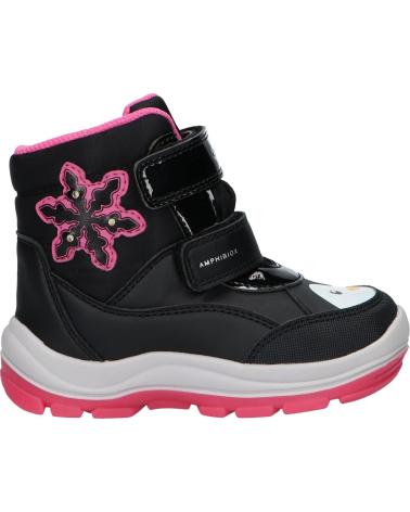 girl boots GEOX BOTAS NINA MODELO B FLANFIL GIRL B ABX COLOR ROSA C0922