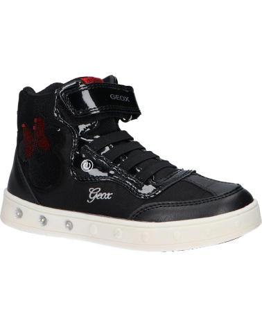 Stivali per Bambina GEOX J158WJ 011AJ J SKYLIN GIRL C0048 BLACK-RED