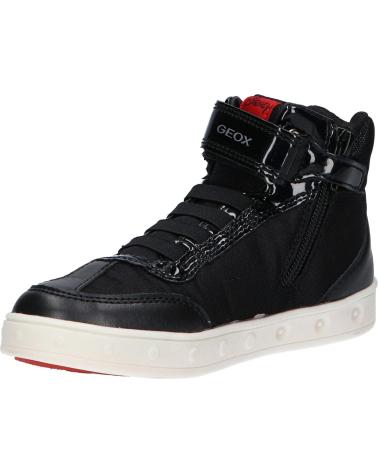 Stivali per Bambina GEOX J158WJ 011AJ J SKYLIN GIRL C0048 BLACK-RED
