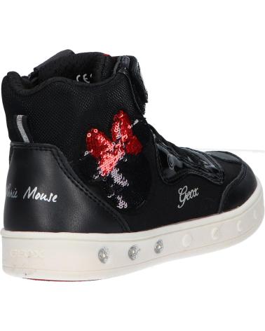 Stivali per Bambina GEOX J158WJ 011AJ J SKYLIN GIRL C0048 BLACK-RED