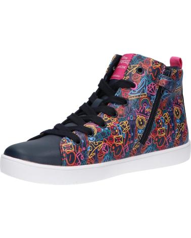 Sportivo per Bambina GEOX J KATHE GIRL NEGRO