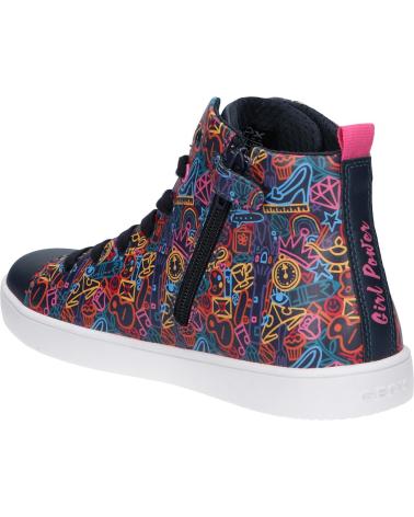 Sportivo per Bambina GEOX J KATHE GIRL NEGRO