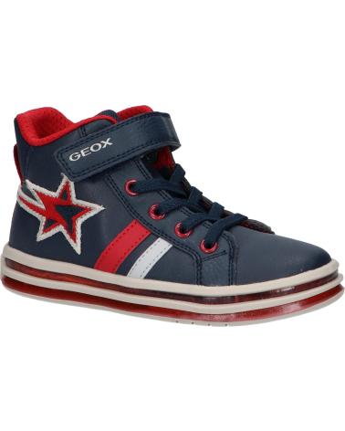 Bottes pour Garçon GEOX J26FGB 054FU J PAWNEE BOY C0735 NAVY-RED