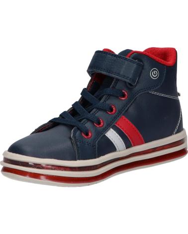 Bottes pour Garçon GEOX J26FGB 054FU J PAWNEE BOY C0735 NAVY-RED