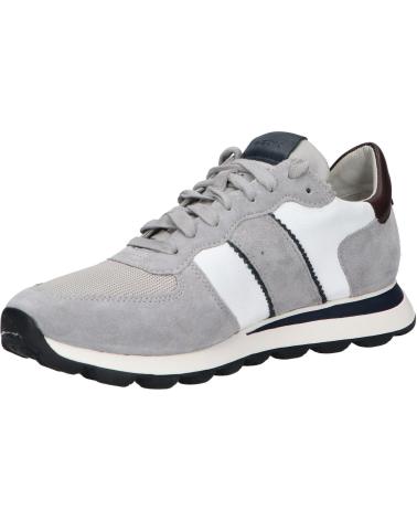 Sportif pour Homme GEOX U2612A 02285 U SPHERICA VSERIES C1303 LT GREY-WHITE