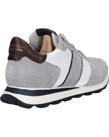Sportif pour Homme GEOX U2612A 02285 U SPHERICA VSERIES C1303 LT GREY-WHITE