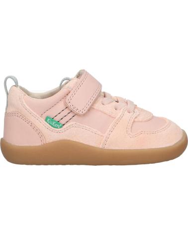 Esportes  de Menina KICKERS 972580-10 KICKFRESHI 131 ROSE CLAIR
