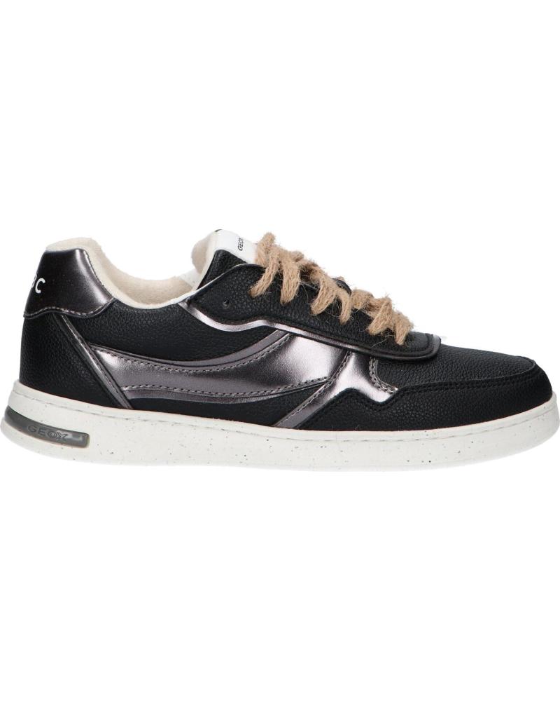 Sportif pour Femme et Fille geox D261BG 0BUNF D JAYSEN C9B1G BLACK-GUN