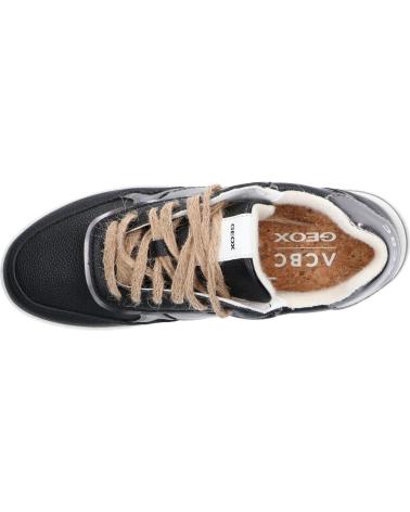 Sportif pour Femme et Fille geox D261BG 0BUNF D JAYSEN C9B1G BLACK-GUN