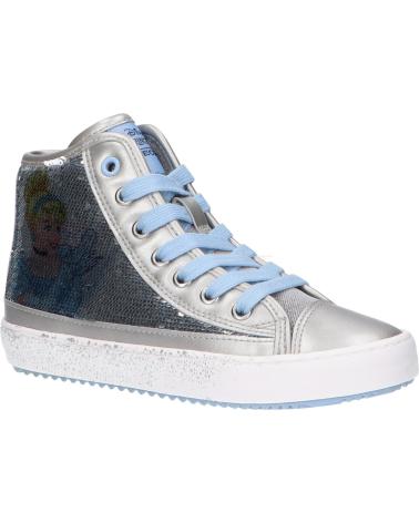 Sneaker für Mädchen GEOX J KALISPERA GIRL PLATA