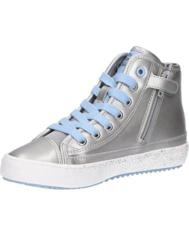 Sneaker für Mädchen GEOX J KALISPERA GIRL PLATA