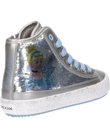 Sneaker für Mädchen GEOX J KALISPERA GIRL PLATA