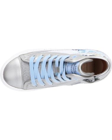 Sneaker für Mädchen GEOX J KALISPERA GIRL PLATA