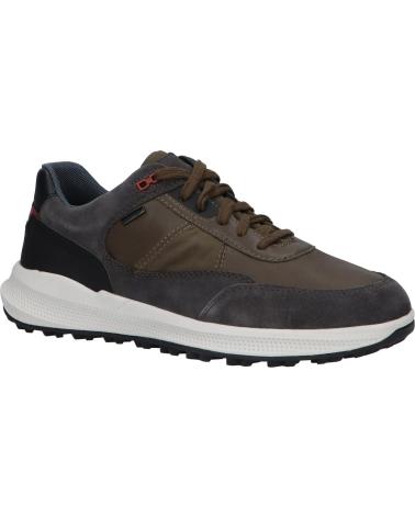 Sportif pour Homme GEOX U36E0A 02285 U PG1X B ABX C6404 MILITARY-DK GREY