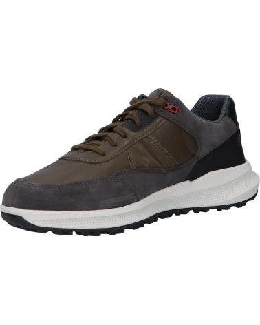 Sportif pour Homme GEOX U36E0A 02285 U PG1X B ABX C6404 MILITARY-DK GREY