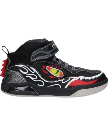 Sneaker für Junge GEOX J169CA 0BU11 J INEK BOY C0127 BLACK-WHITE