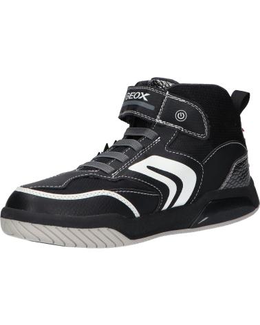 Sneaker für Junge GEOX J169CA 0BU11 J INEK BOY C0127 BLACK-WHITE