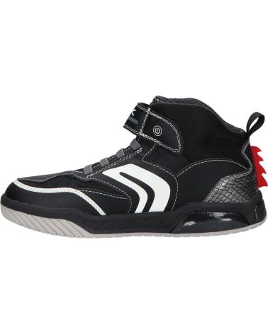 Sneaker für Junge GEOX J169CA 0BU11 J INEK BOY C0127 BLACK-WHITE