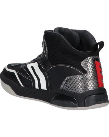 Sneaker für Junge GEOX J169CA 0BU11 J INEK BOY C0127 BLACK-WHITE