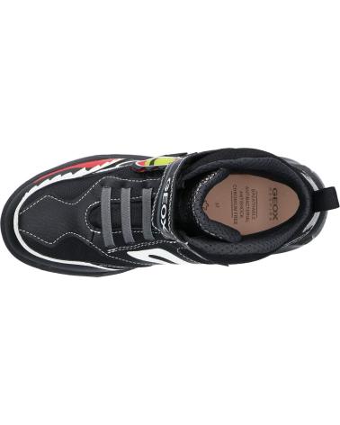 Sneaker für Junge GEOX J169CA 0BU11 J INEK BOY C0127 BLACK-WHITE